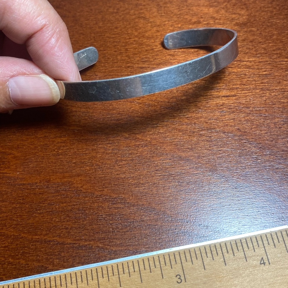 Small Sterling Cuff Bracelet